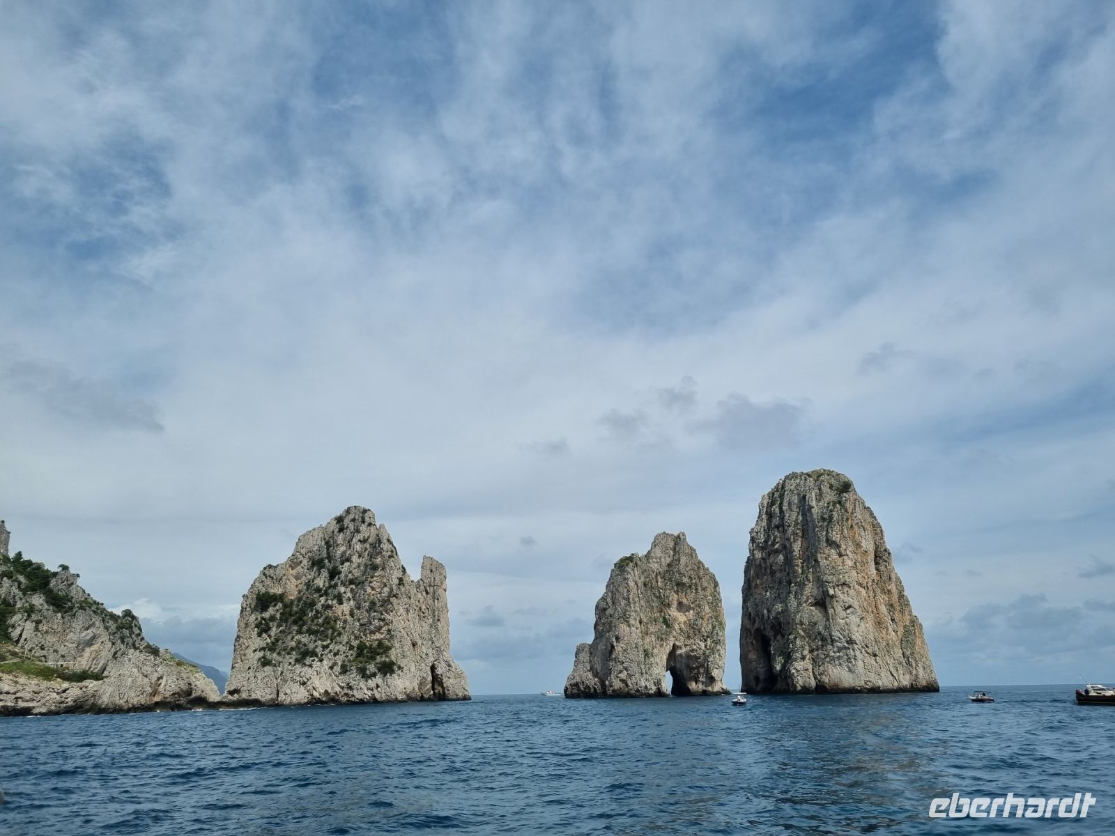 Insel Capri - Faraglioni-Felsen