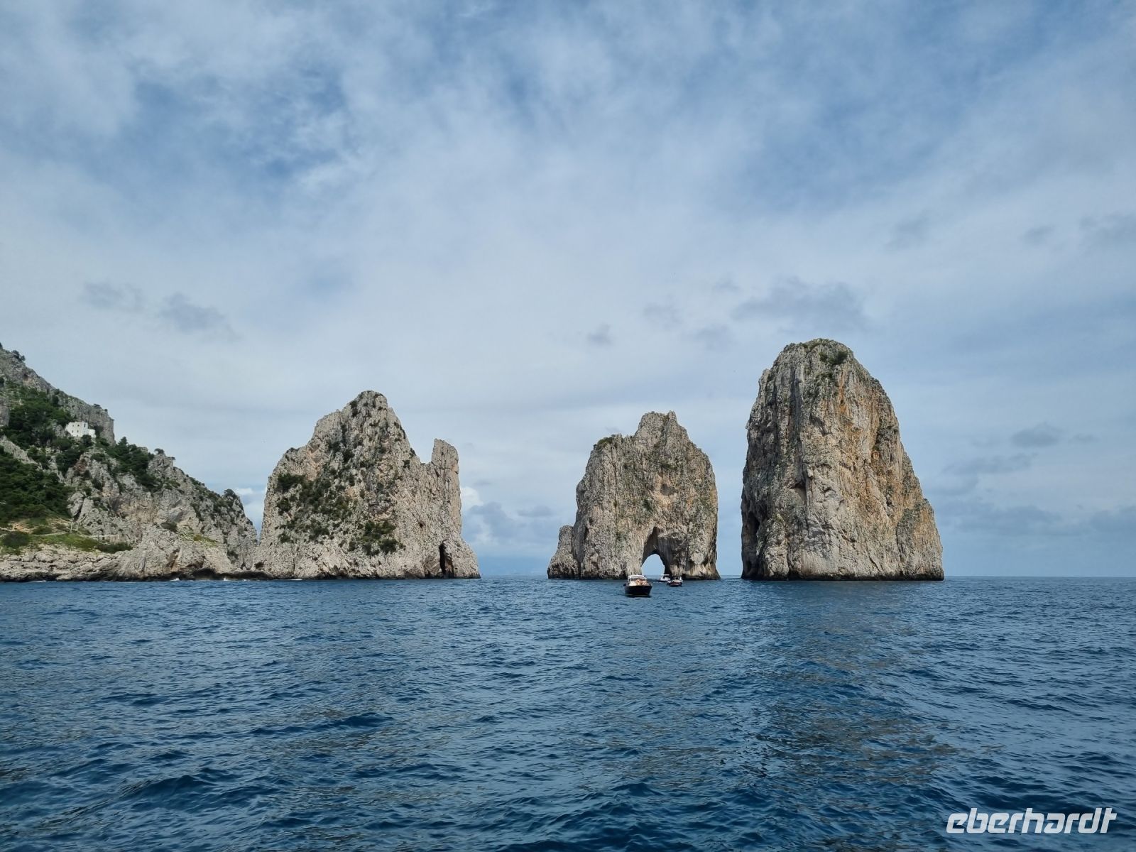 Insel Capri - Faraglioni-Felsen