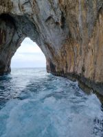 Insel Capri - Schifffahrt rund um die Insel... (Faraglioni-Felsen - 