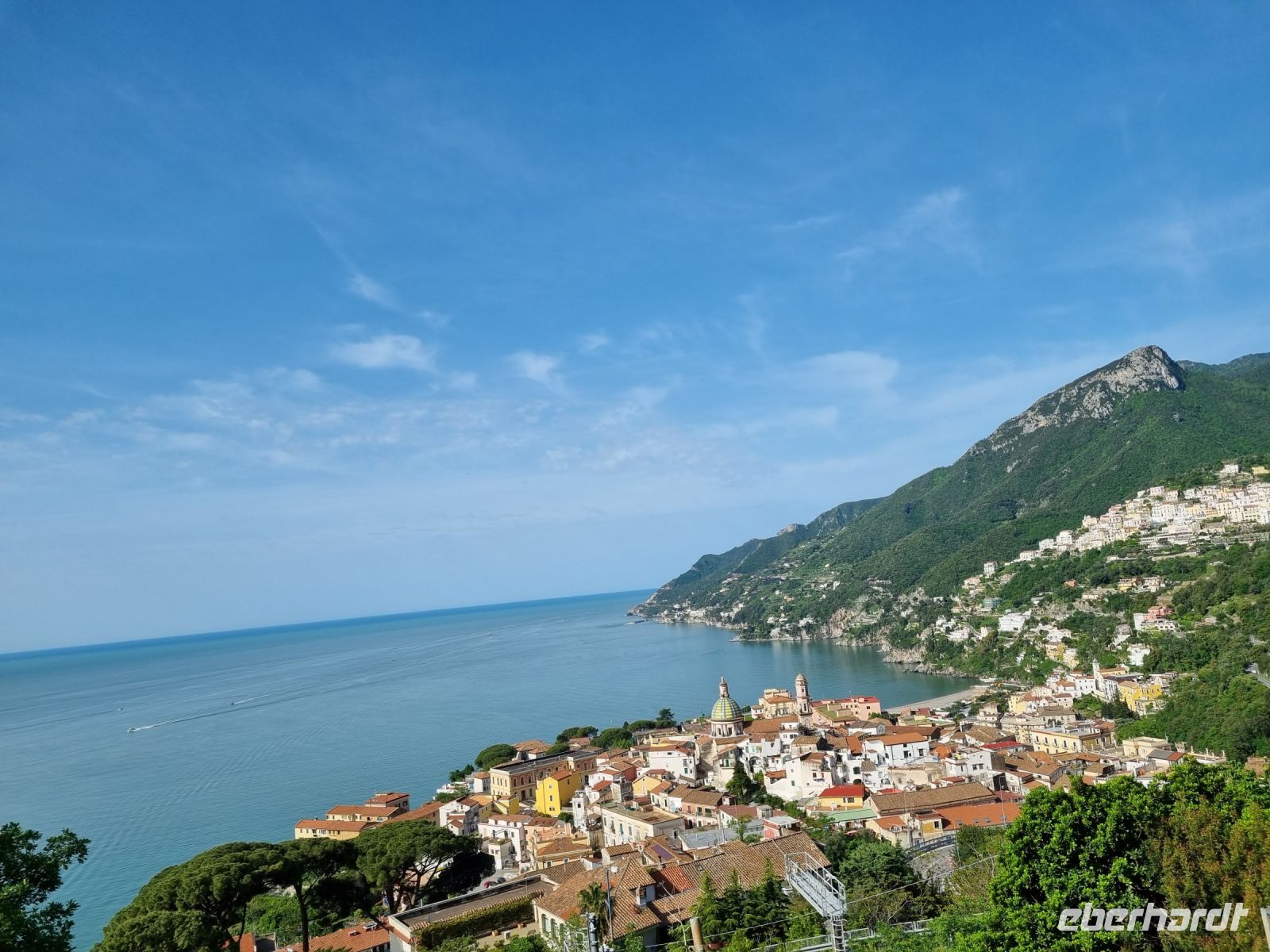 Amalfiküste - Blick auf Vietri sul Mare