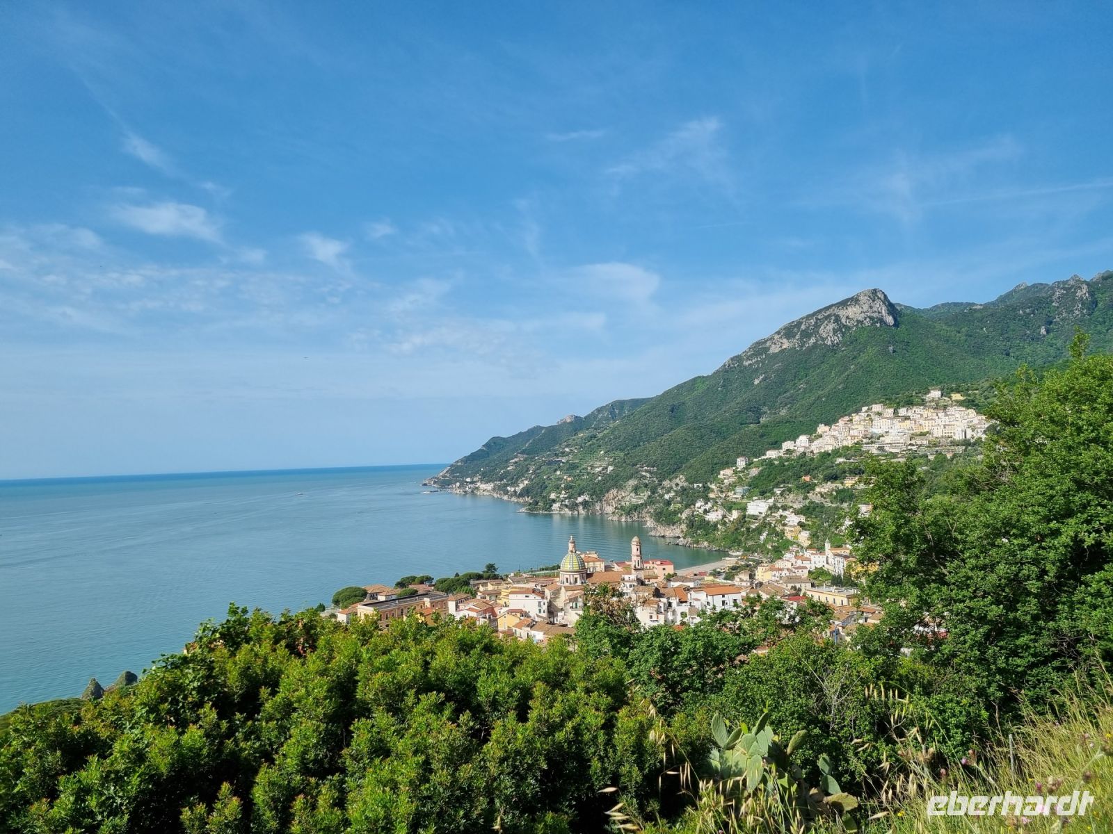 Amalfiküste - Blick auf Vietri sul Mare