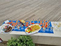 Paestum - Abschiedstrunk an der Küste...