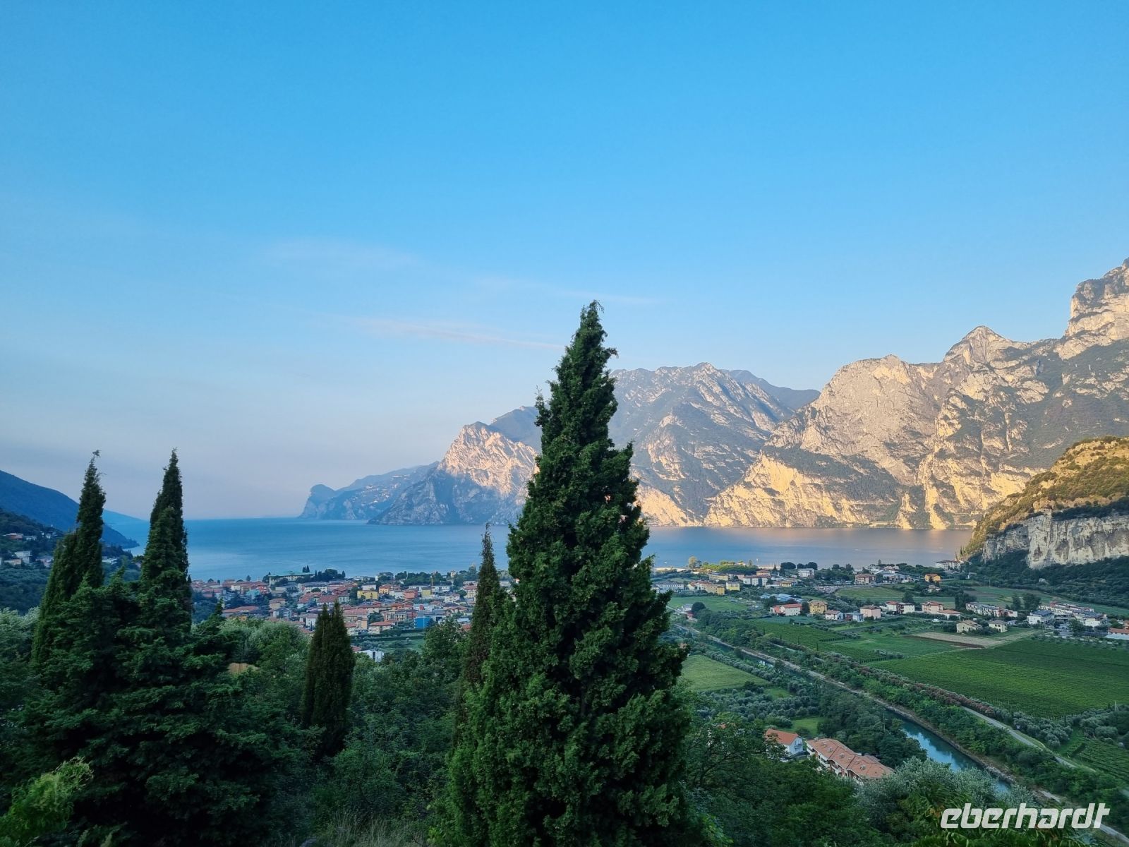 Blick auf den nördlichen Gardasee