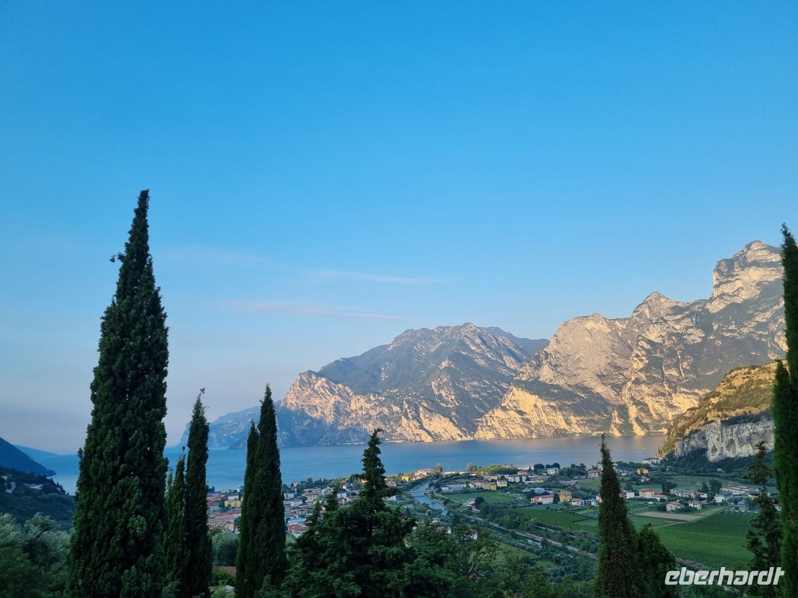 Blick auf den nördlichen Gardasee