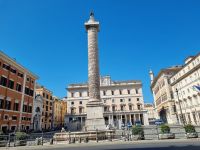 Rom - Piazza Colonna mit Mark-Aurel-Säule