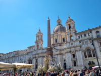 Rom - Piazza Navona (Vier-Ströme-Brunnen)