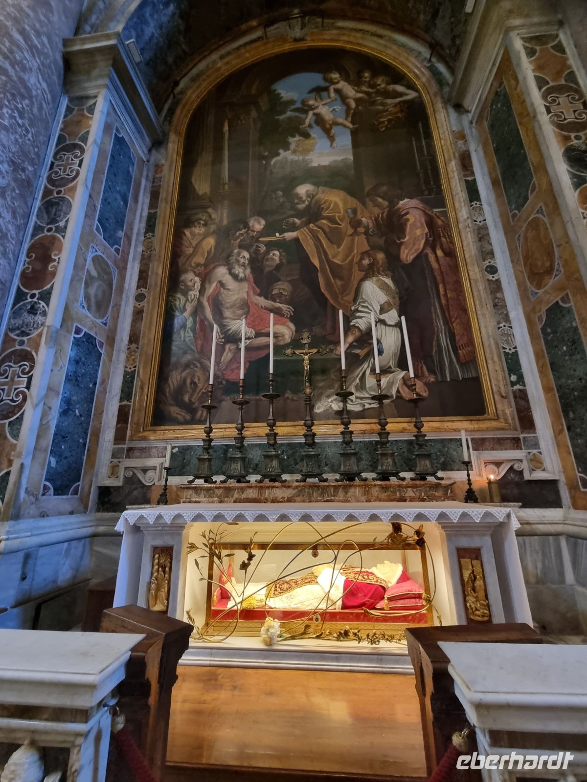 Rom - Petersdom (Grab von Papst Johannes XXIII.)