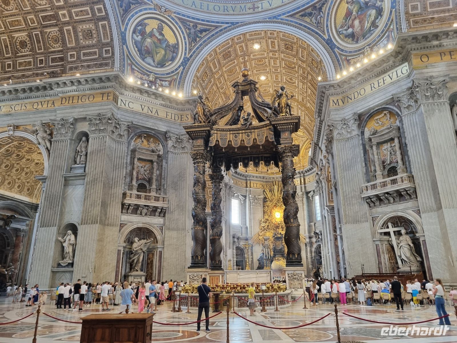 Rom - Petersdom (Baldachin)