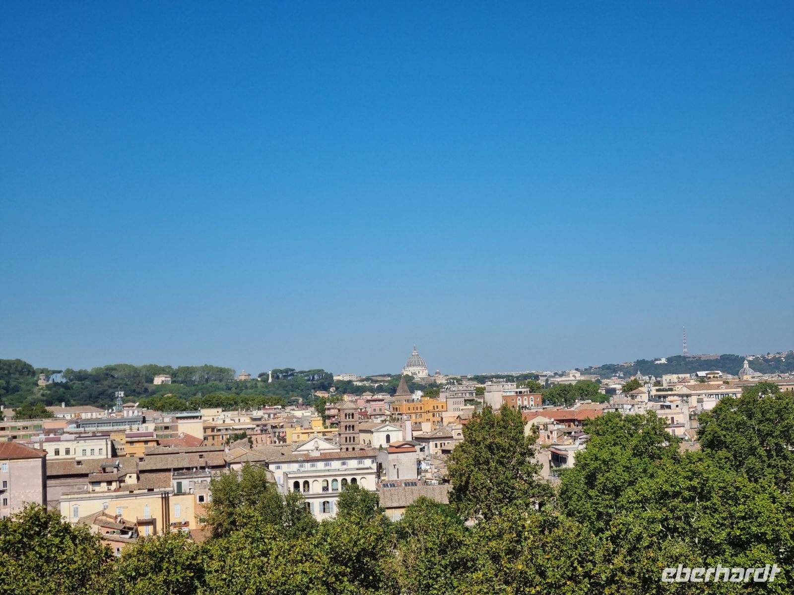 Rom - Ausblick vom Aventinhügel (Orangengarten)