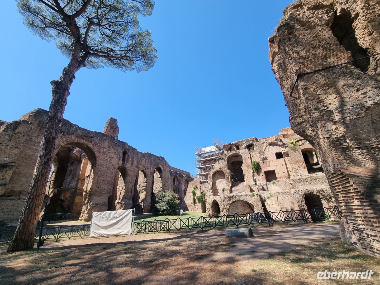 Rom - Palatinhügel (Palast von Domitian)