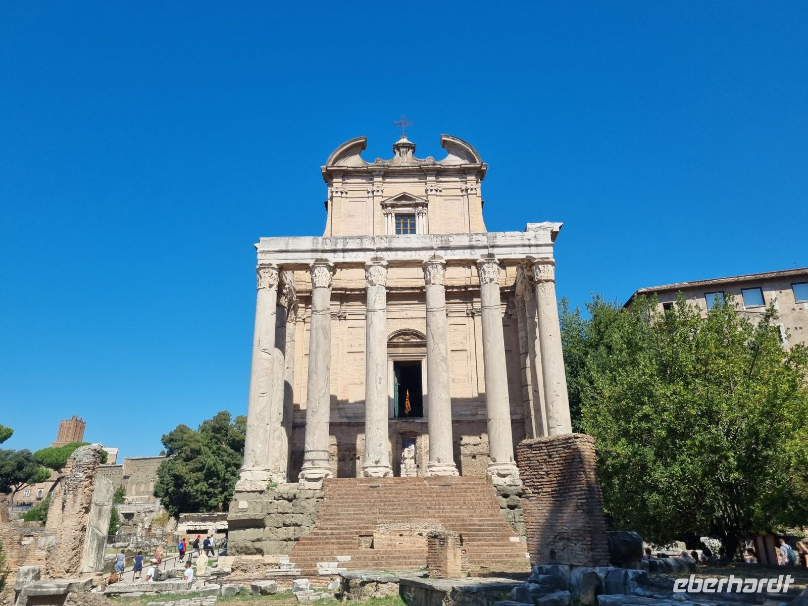 Rom - Forum Romanum (Tempel des Antoninus Pius und der Faustina)