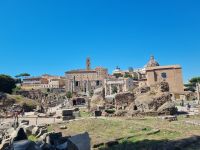 Rom - Forum Romanum mit Blick zum Kapitolshügel