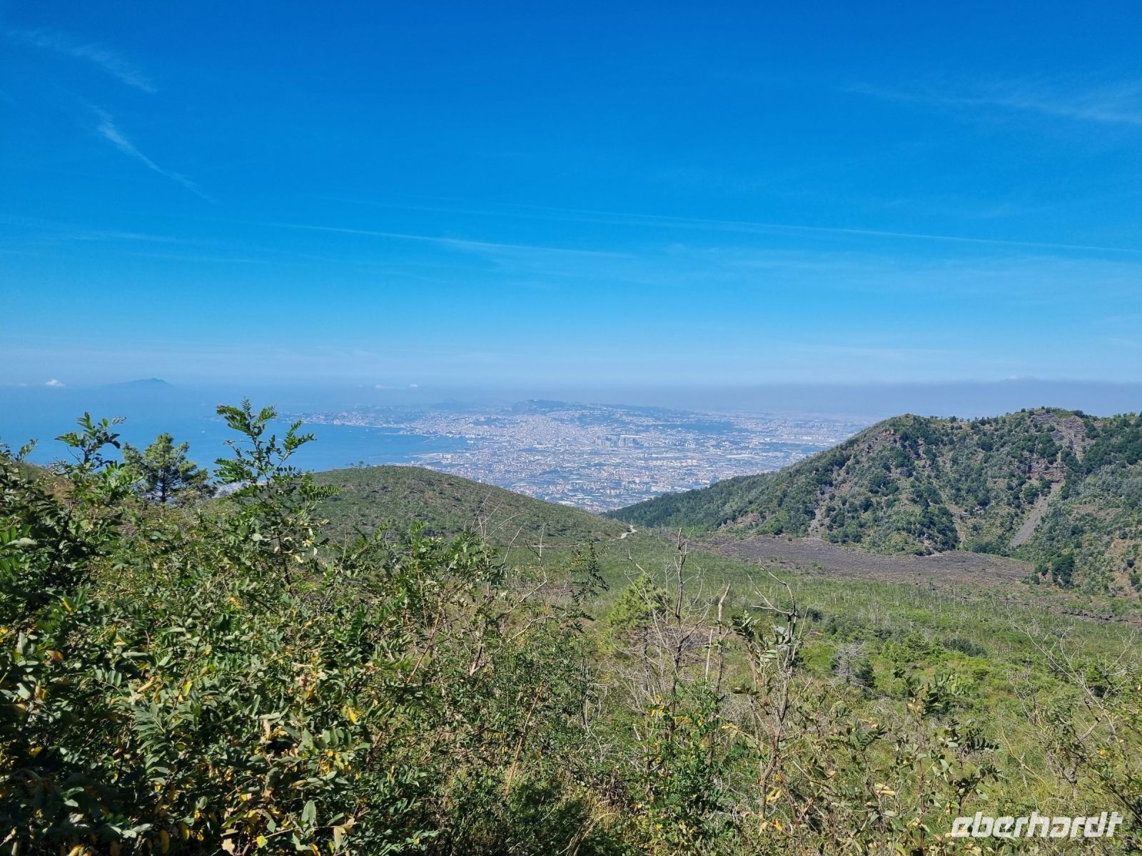 Aufstieg auf den Vesuv...