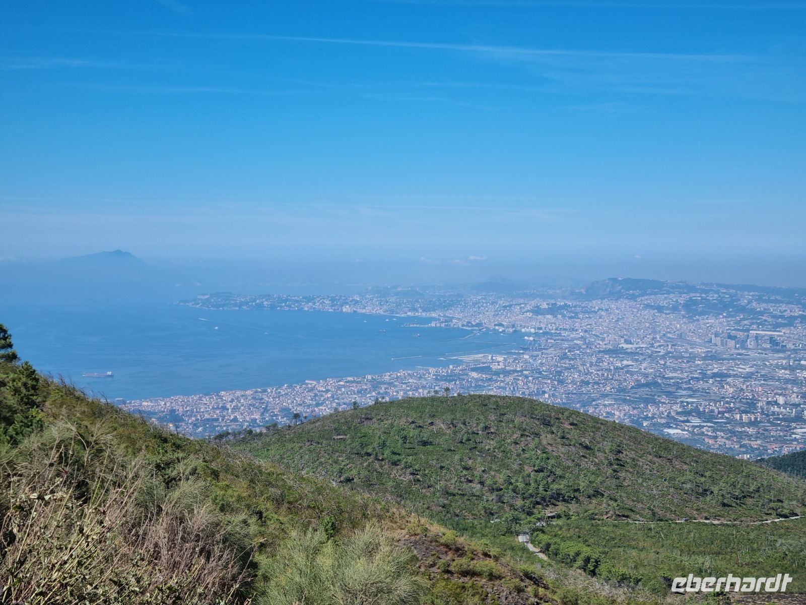 Aufstieg auf den Vesuv...