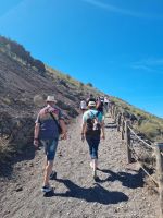 Aufstieg auf den Vesuv...