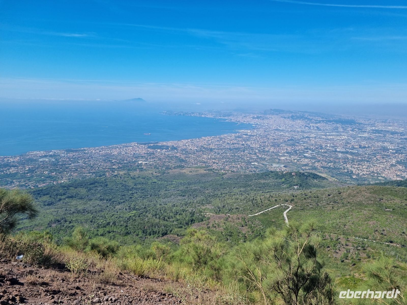 auf dem Vesuv...