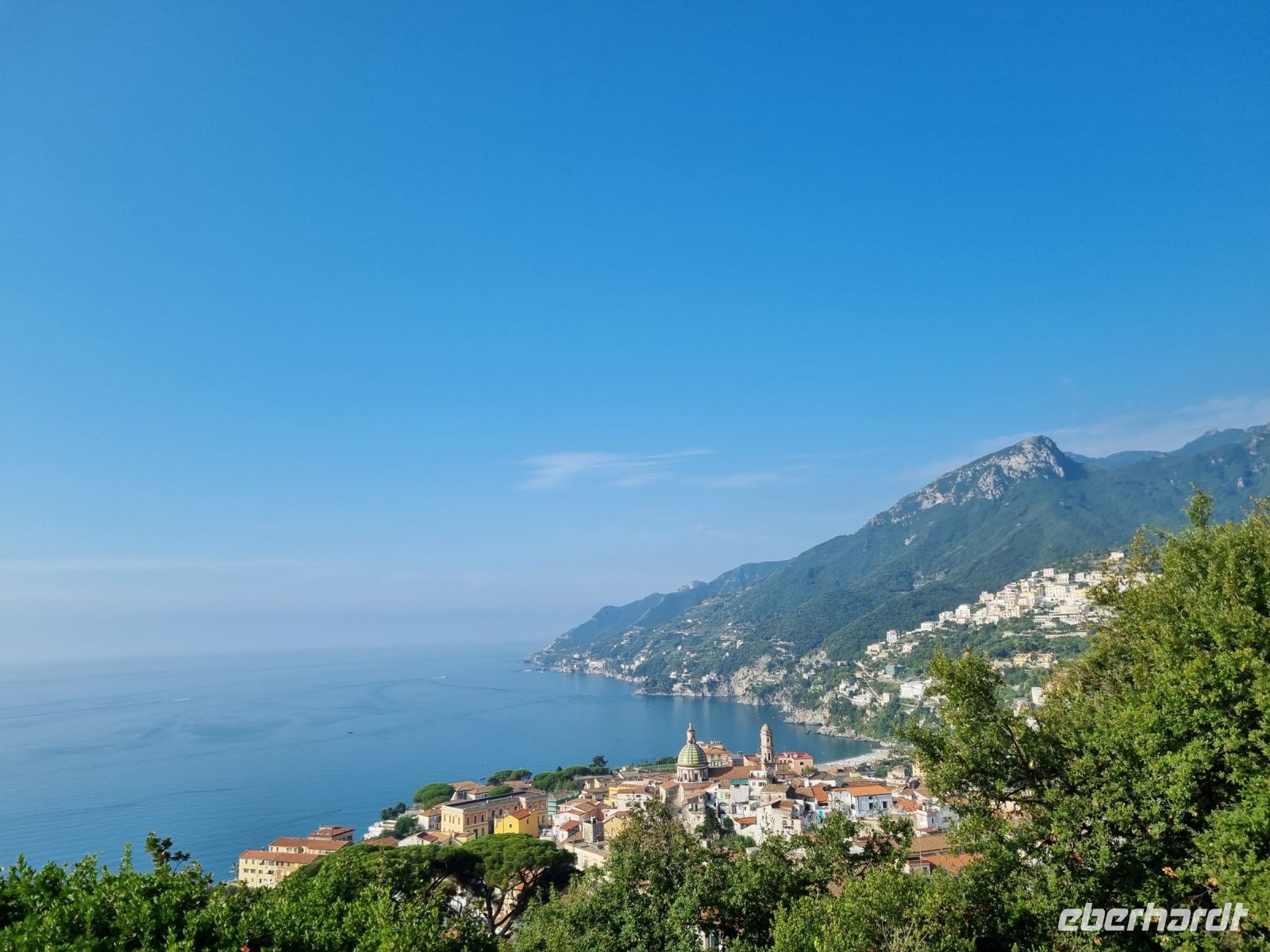 Amalfiküste - Blick auf Vietri sul Mare