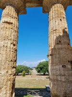 Paestum - Blick zum Athena-Tempel