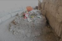 am Verbrennungsort des Leichnams von Julius Caesar