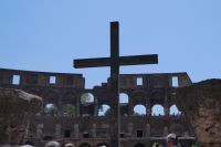 Blick in das Kolosseum