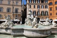 Neptunbrunnen an der Piazza Navona