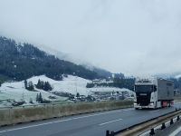 Schnee in den Alpen