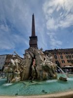 Rom - Piazza Navona (Vier-Ströme-Brunnen)