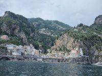 Schifffahrt von Amalfi nach Maiori...