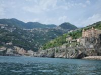 Schifffahrt von Amalfi nach Maiori...