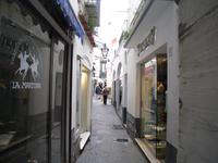 Gasse in Capri-Centrum