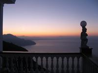 Sonnenaufgang Golf Salerno