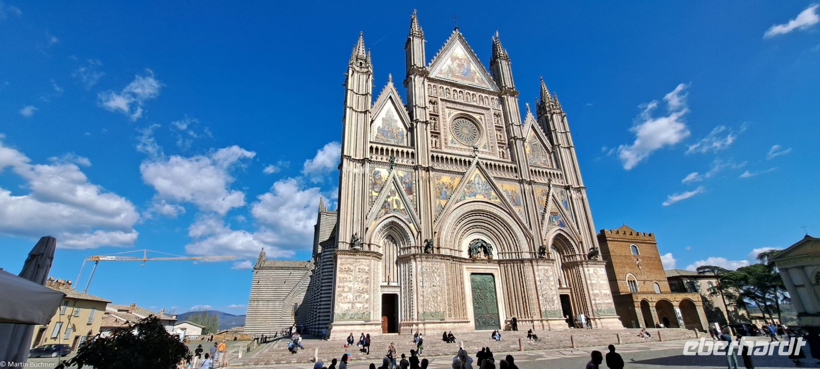 Orvieto - Umbrien - der Dom - imposante Fassade