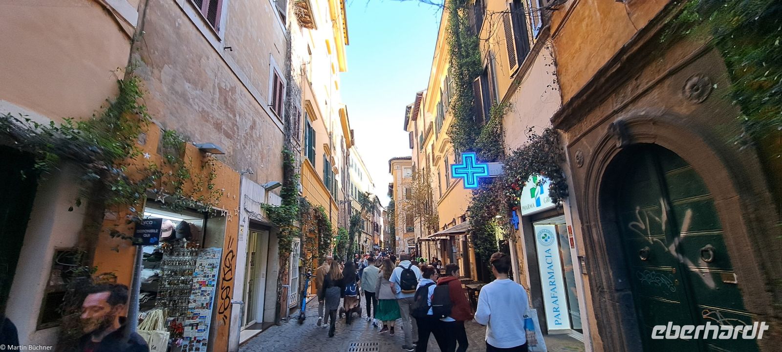 Trastevere - Stadtviertel jenseits des Tibers - bekannt für seine Bars und Restaurants 