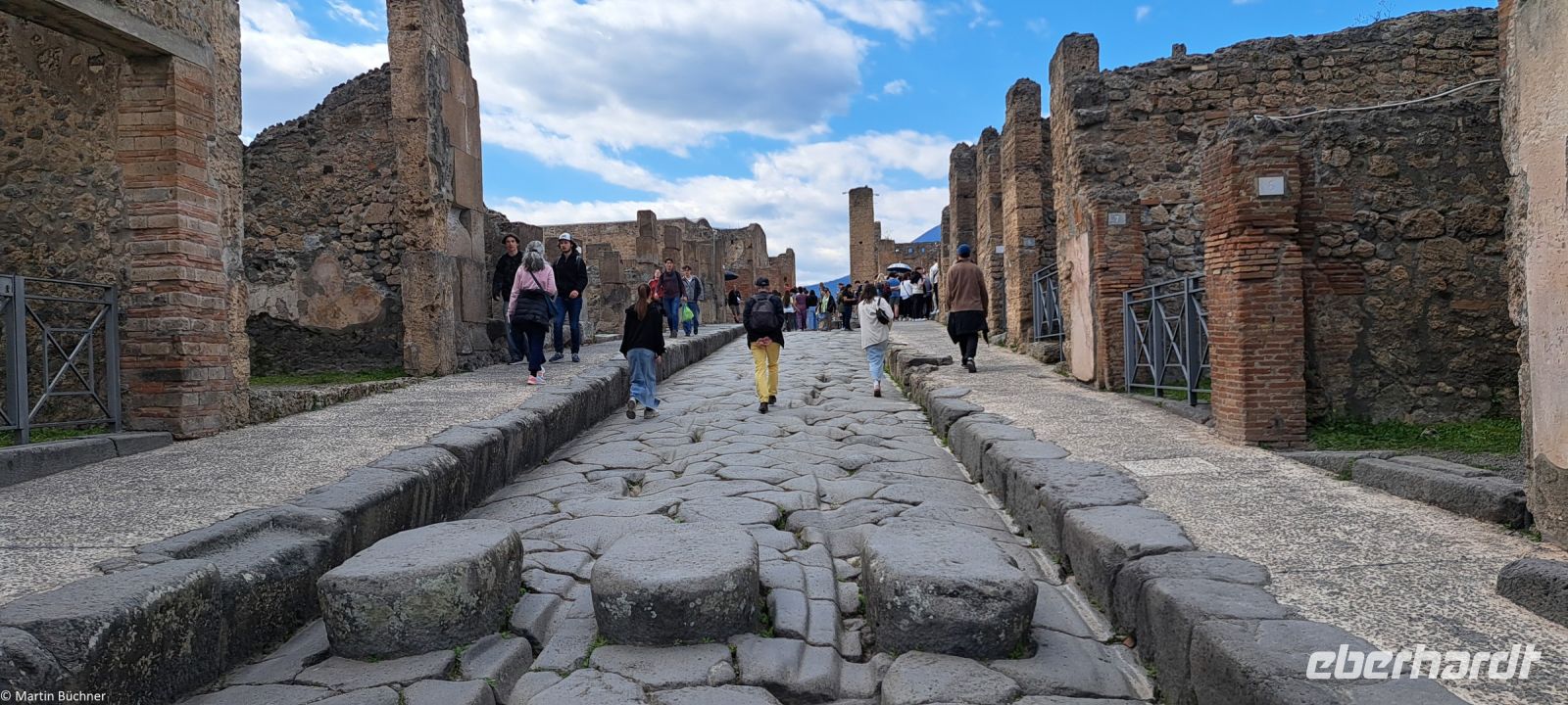 UNESCO Weltkulturerbe Pompeji - Zebrastreifen