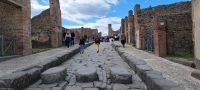 UNESCO Weltkulturerbe Pompeji - Zebrastreifen