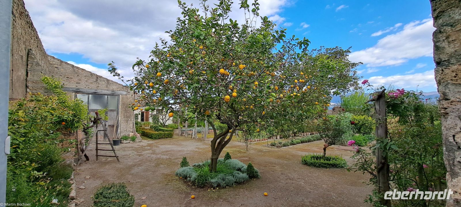 UNESCO Weltkulturerbe Pompeji - Garten