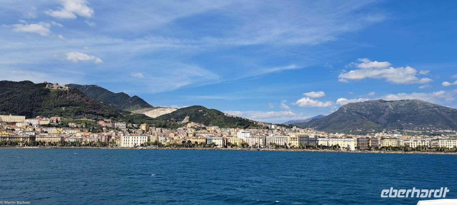 Salerno am Golf von Salerno