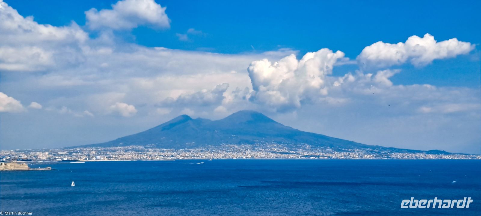 Golf von Neapel mit Vesuv