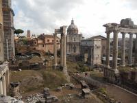 Blick auf das Forum Romanum