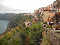 Castel Gandolfo in den Albaner Bergen