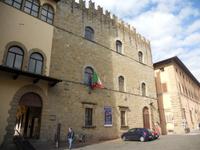 im Stadtbild von Arezzo