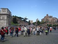Rom Eingang Forum Romanum