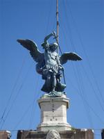 Rom Engelsburg Engelstatue