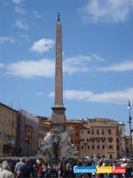 Rom Vierflüssebrunnen Piazza Navona