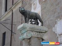 Wölfin mit Romulus und Remus
