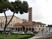 Kirche Santa Maria in Cosmedin mit Mund der Wahrheit