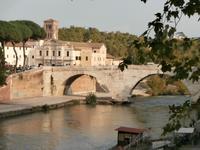 Ponte Fabricio zur Tiberinsel