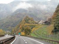 Rückreise durch das herbstliche Südtirol