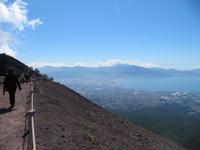 Vesuv Blick Pompeji