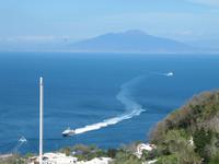 Capri - Blick Vesuv